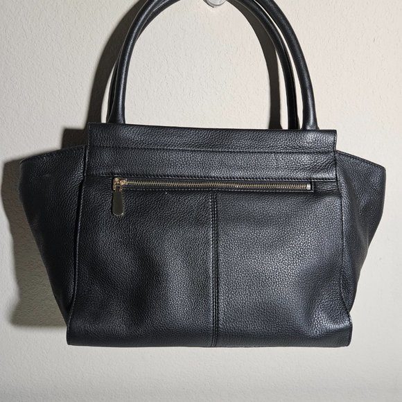 Vince Camuto - Satchel Black, Burgundy, and Grey leather - Picture 3 of 11